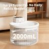 Pet Water Fountain,  Large Capacity Automatic Cat Water Dispenser with No Daily Refills Needed, Ultra-Quiet Pump Sleep-Friendly