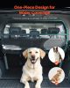 VEVOR Dog Car Barrier, 46" Wide Car Divider for Cargo Area, Vehicle Pet Barrier with See Through Net Mesh