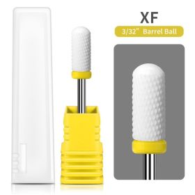 1PCS Nail Cone Tip Ceramic Drill Bits Electric Cuticle Clean Rotary For Manicure Pedicure Grinding Head Sander Tool If you purchase more than two item (type: MJ187-20)