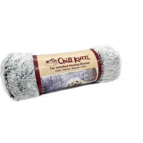 DGS Pet Products Chill Kuzzi FIR Blanket Medium Blue 30" x 40" x 0.5" (Color: Grey, size: large)
