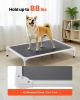 VEVOR Elevated Dog Bed for Large Dogs, Portable Raised Dog Cot with Aluminum Tube Metal Frame and Breathable Textilene Mesh