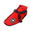 Dog Coat with Harness Winter Dog Coat Fleece Dog Jacket Waterproof Dog Coat Zipper Dog Jacket Puppy Coat Small Dog Clothes Dog Coat with Reflective Ha