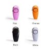 Dog Whistle Clicker; Dog Training Whistle; Dog Behavior Training Tool With Keychain