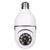 Pet camera E27 Surveillance Camera LED Light Bulb Socket 360Â° 2.4G WiFi Security Protection 1080P Spotlight Automatic Human Tracking