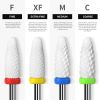 1PCS Nail Cone Tip Ceramic Drill Bits Electric Cuticle Clean Rotary For Manicure Pedicure Grinding Head Sander Tool If you purchase more than two item
